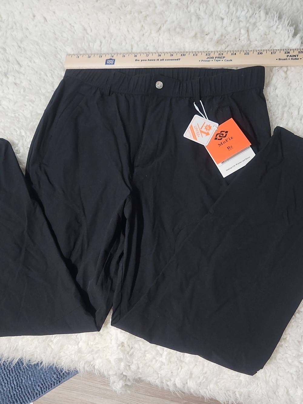 Men’s Black Performance Jogger Pants